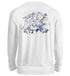 "Showtime Blue" Sweater [White]